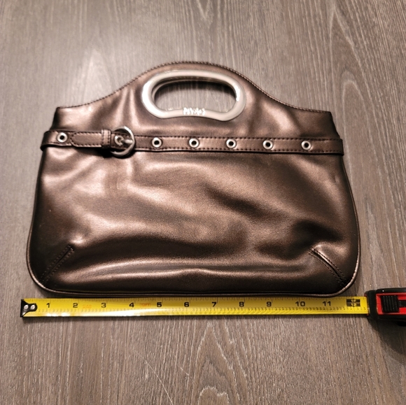 NY&Co Metallic brown clutch - Picture 5 of 6